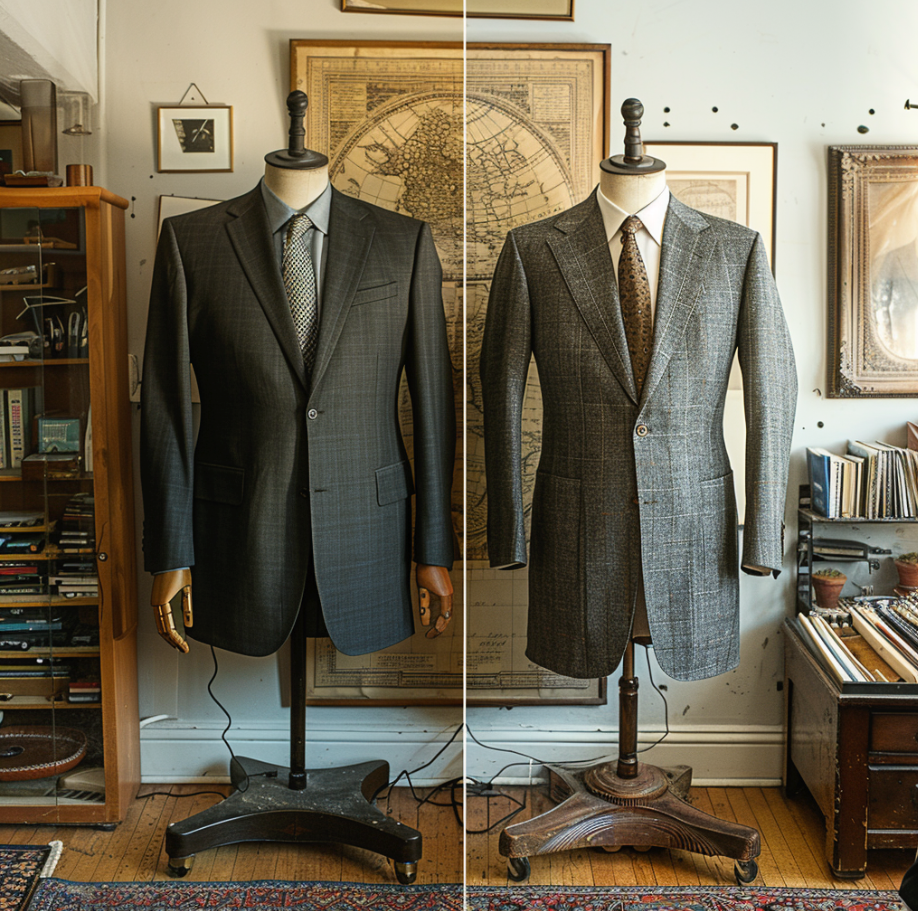Professional suit alterations in London