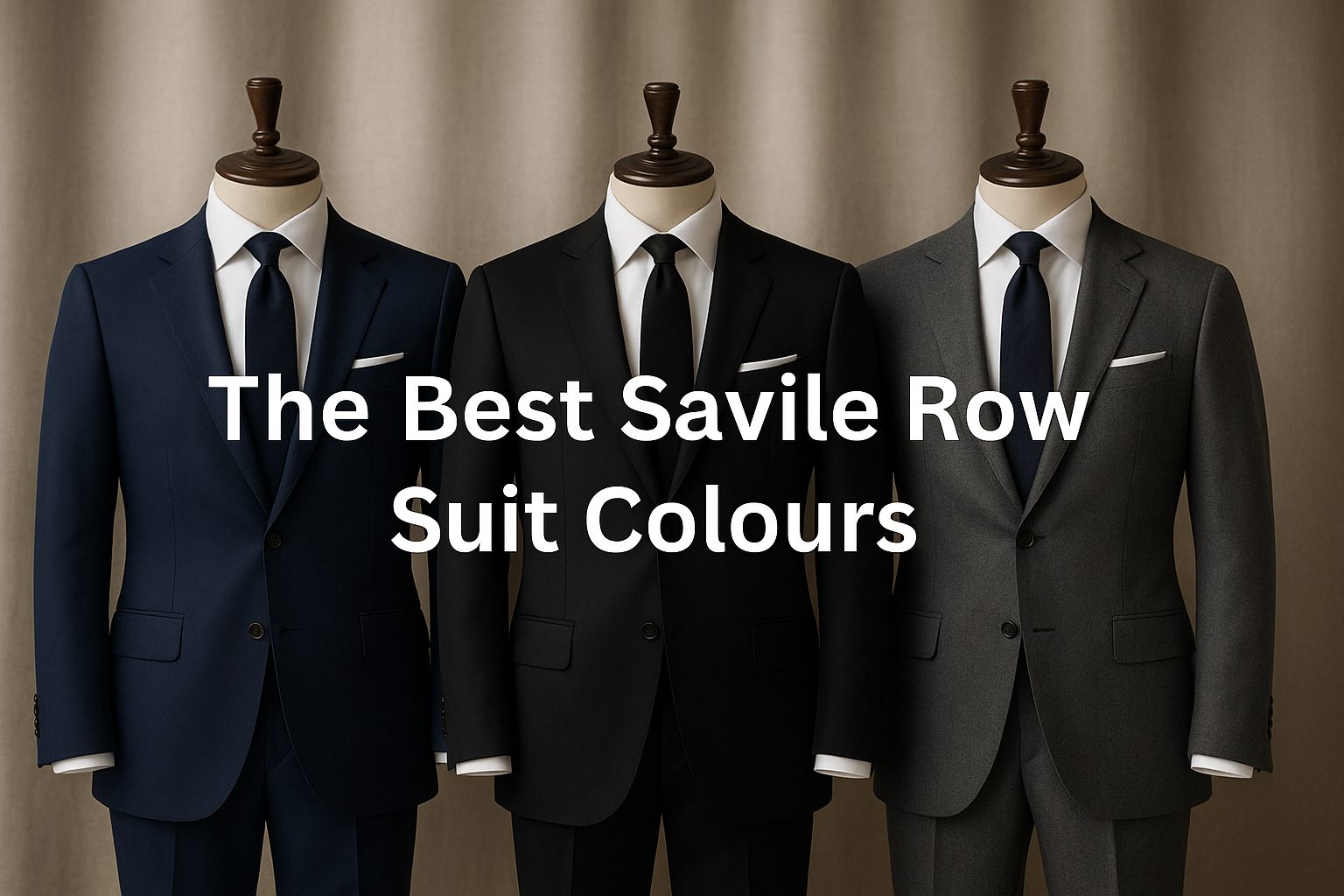 The best savile row suit colours
