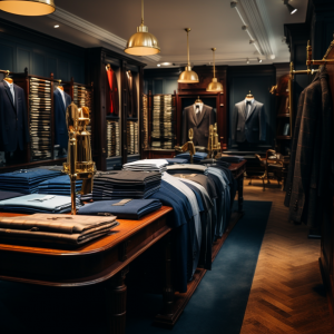 A Savile Row boutique reflecting the epitome of men's fashion
